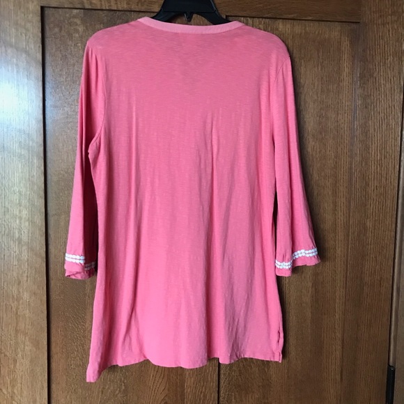 Charter Club Embroidered Blouse - Picture 3 of 4